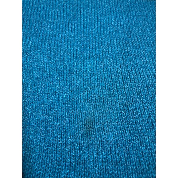 Covington Womens Size XL Teal Turtleneck Sweater - Picture 6 of 6